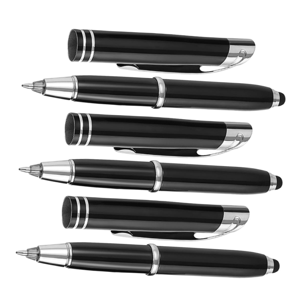 jojofuny 3 Set Penne Led Multifunzionali Con Luce Penne Portatili Per Ufficio E Touchscreen Scrittura Elegante E Pratica Macchie 3 Pezzi * 3