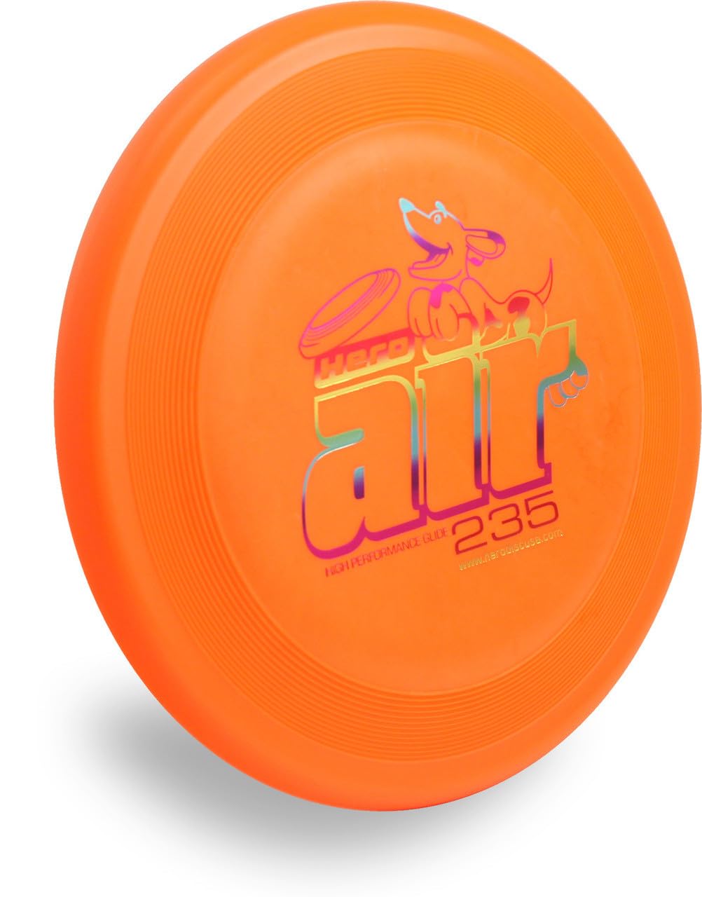 Amazon.com : Hero Air 235 Flying Dog Sport Disc (White) : Pet Toys
