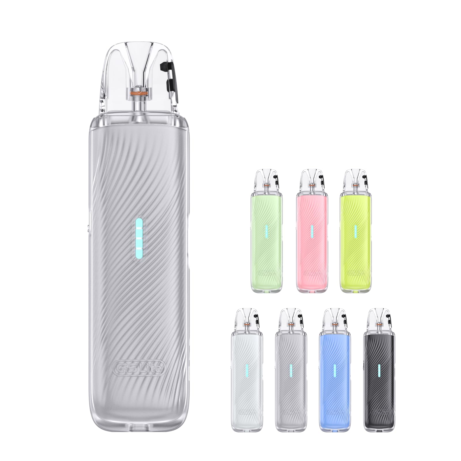 【MTL&RDL向け】JUSTKEY ユーウェルCaliburn G5 Lite Pod Kit 電子タバコ ベイプ カリバーンG5ライト vape スターターキット35W 1600mAH内蔵 水蒸気タバコ 禁煙 節煙 減煙 コンパクト リキッドフリー ニコチンなし 正規品 (スターリー・グレー)