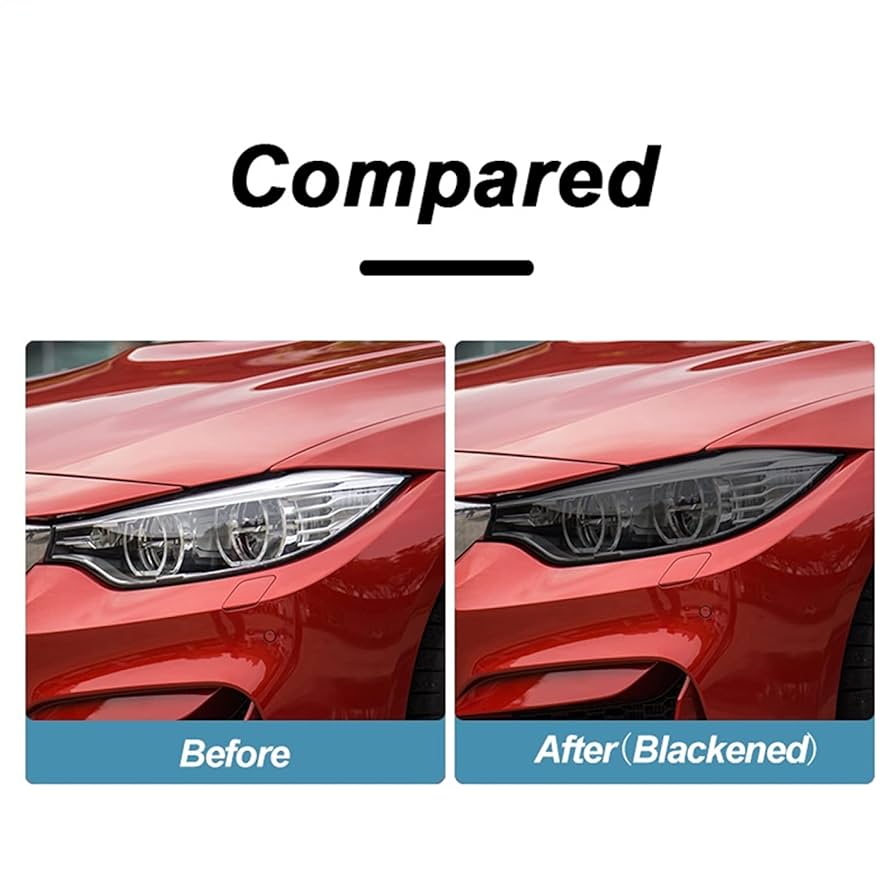 BMW F80 F82 M3 M4 ヘッドライト スモークフィルム BMW F80 F82 M3 M4 ヘッドライト スモークフィルム Amazon.co.jp