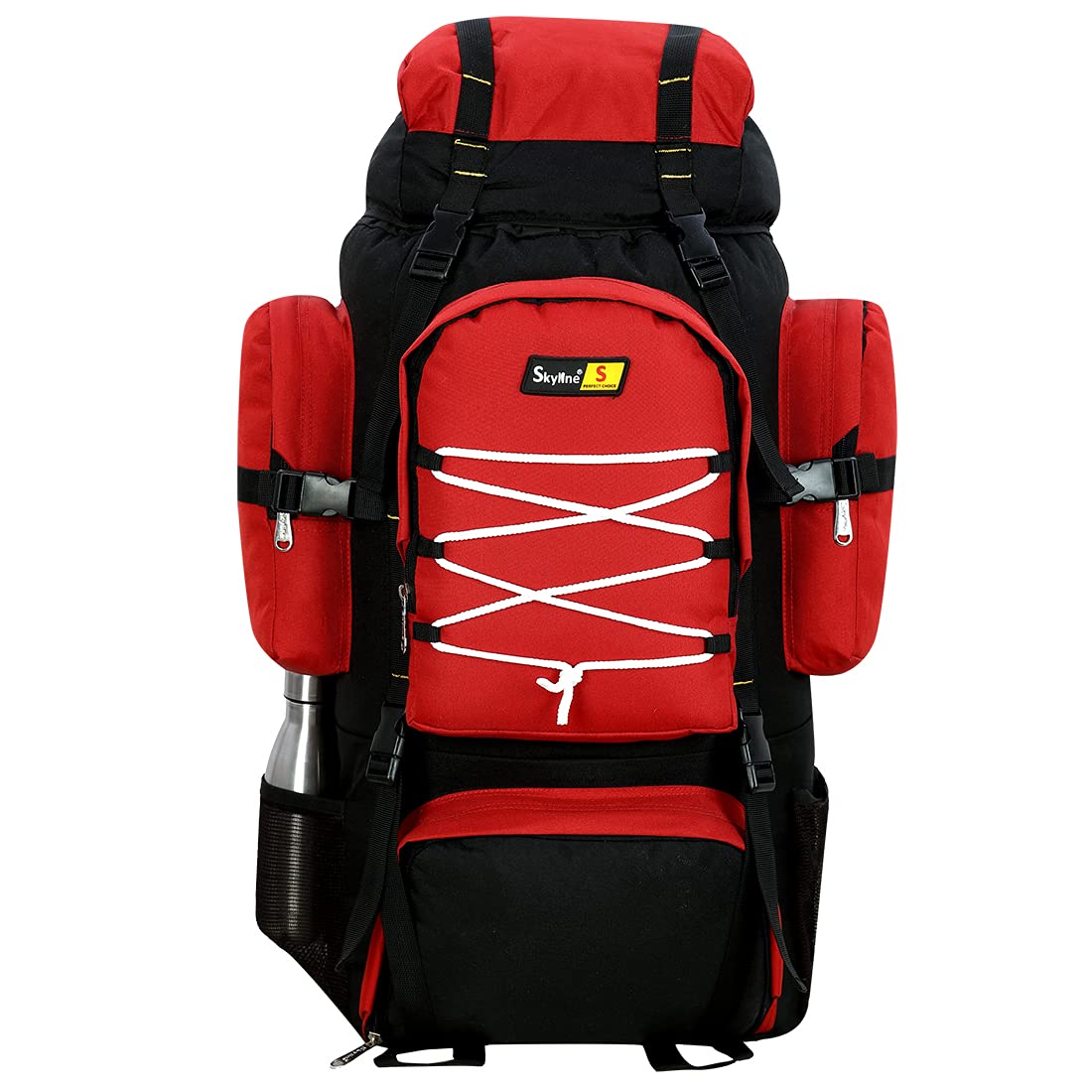 Skyline Hiking Bag, Large Travel Backpack Bag, 55 L Bag for Hiking, Trekking, Camping, Biking, Unisex Rucksack Bag, Bags for Travelling for Men and 2405