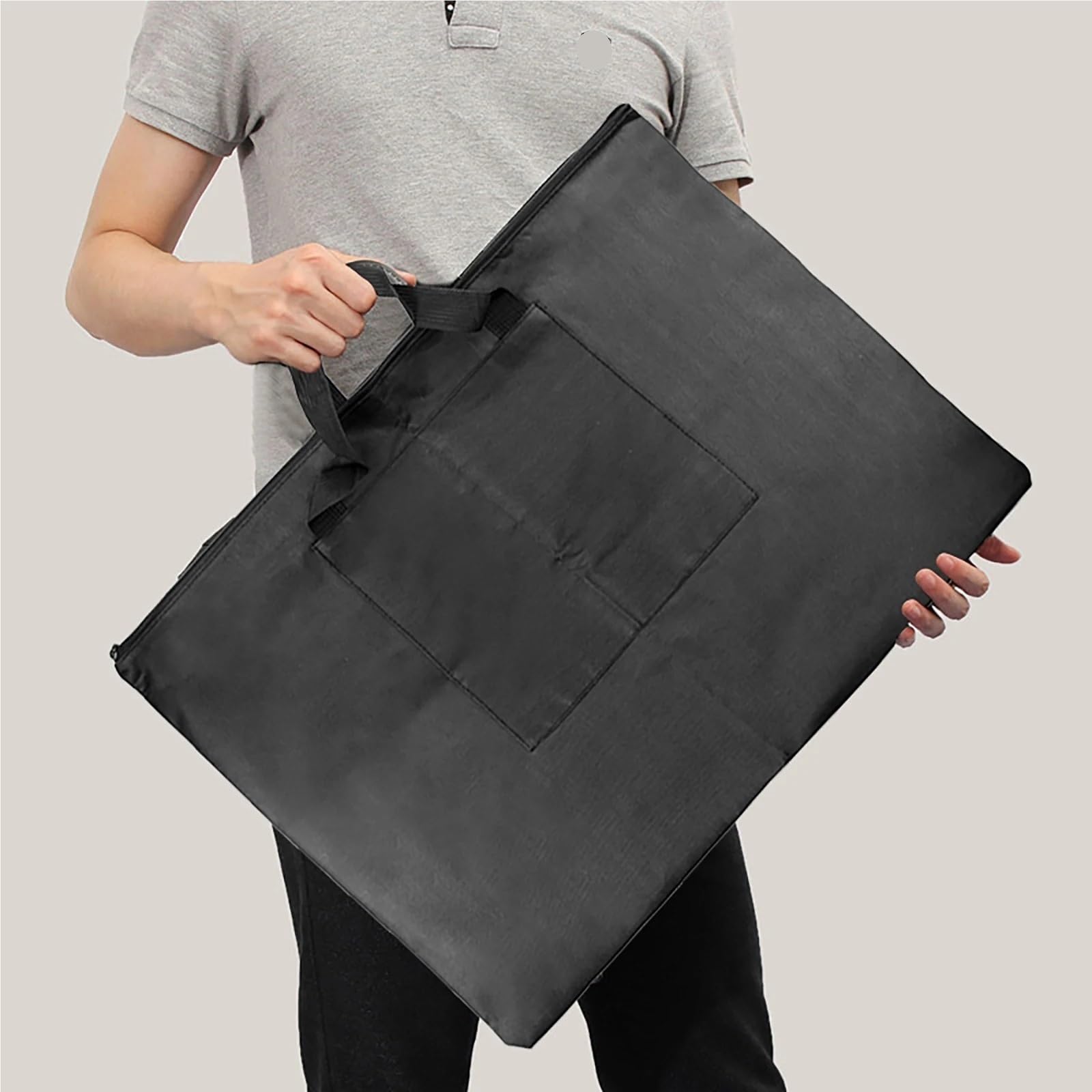 Bolsa para Portafolios De Arte Bolsa de portafolio de Arte, Bolsa for bocetos de Pintura con Bolsillo Exterior y asa, Bolsa for Tablero de Pintura for Artistas, Estudiantes, Trabajos de Arte