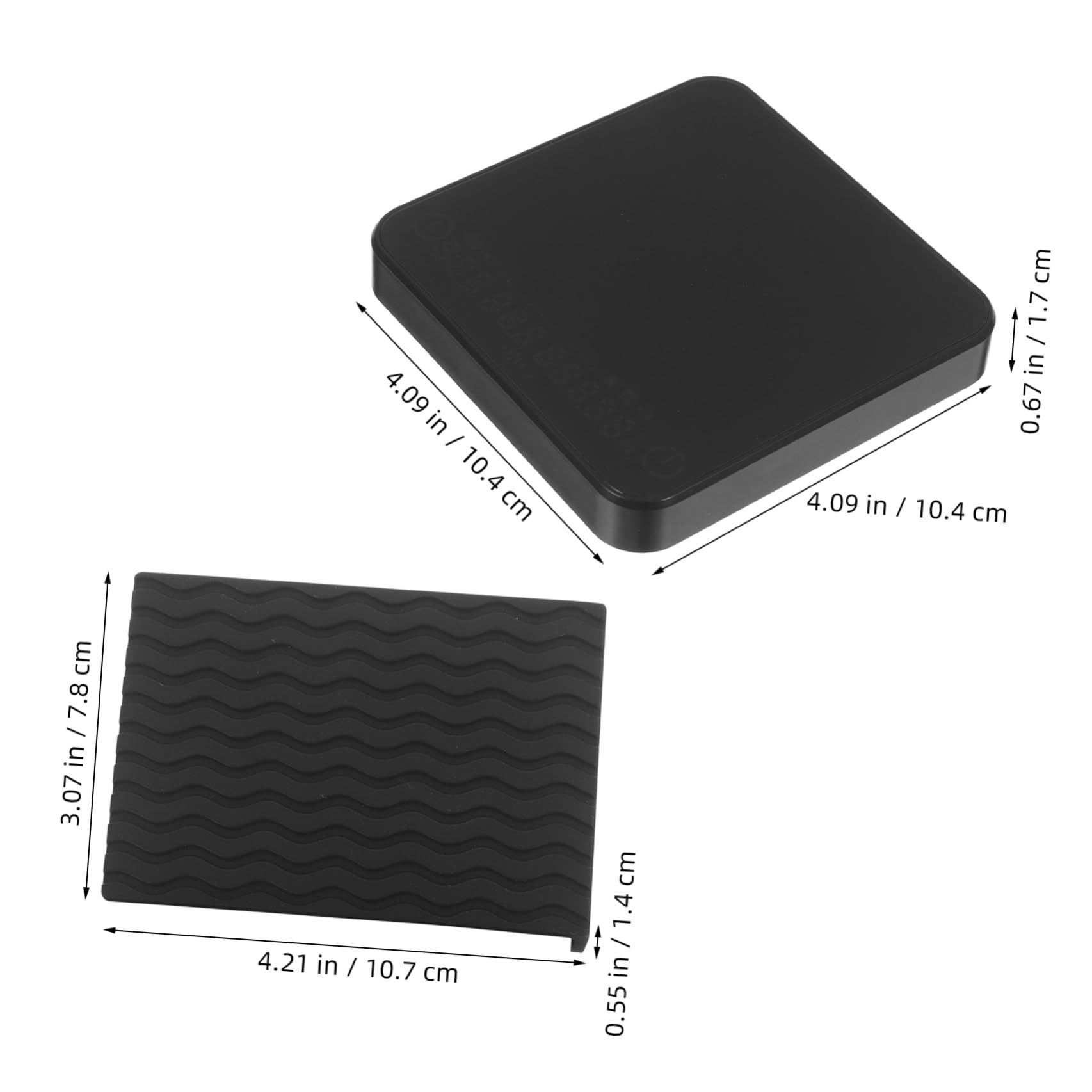 Bilancia Elettronica Portatile Precisione Capacità Ricaricabile con Timer Integrato con Controllo Automatico del Rapporto Acqua caffè da Caffè per Espresso e Filtro