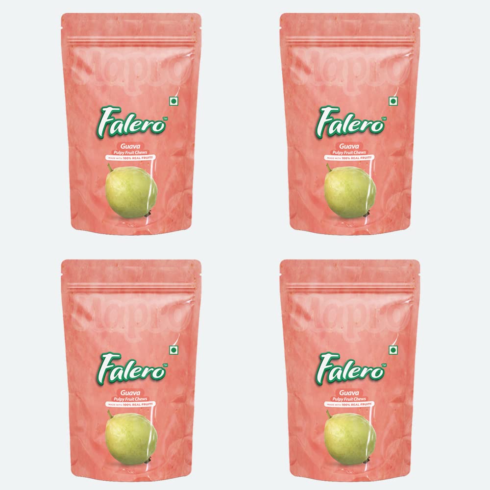 Falero Guava Pulpy Fruit Chews 175g | Real Guava Pulp | Sweet Candy | Pack of 4 (B0BQDL2TGL) Amazon Price History, Amazon Price Tracker