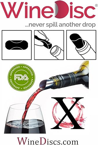 Miniatura 8 de The Original Wine Disc - Caño de vertido de parada de caída (2)