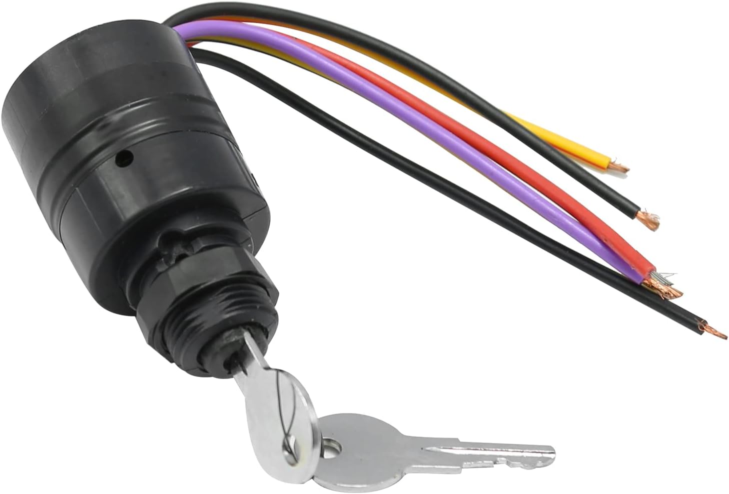 Ignition Switch Boat Push to Choke 6 Wire Base Ignition Key