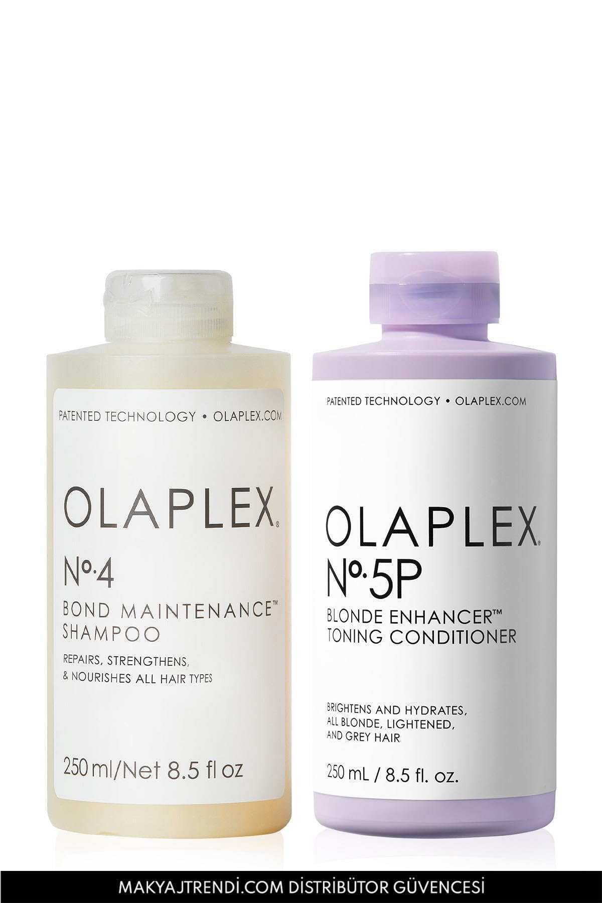 Olaplex Softest Blonde Maintenance Kit - Saçların Rengini Koruyan & Bağ Güçlendirici Saç Bakım Seti