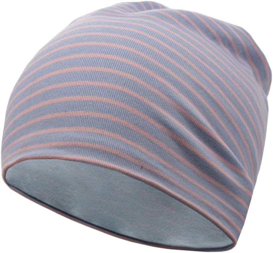 9″ Women Lightweight Beanies Hats, Thin Sports Running Skull Cap Chemo Headwear Sleep Caps