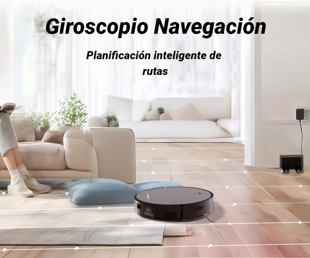 Robot Vacuum Cleaner Combo and Mop,with 3500PA Max Strong Suction Robotic,WiFi/App/Voice Control,Self-Charging,Quiet Cleans Hard Floors to Carpets,for Home Pet Hair More