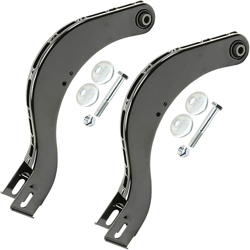 Miniatura 64 de Detroit Axle - Brazos de control delanteros para Nissan Pathfinder Frontier Xterra, 2 brazos de control superiores con rótulas, conjunto de par