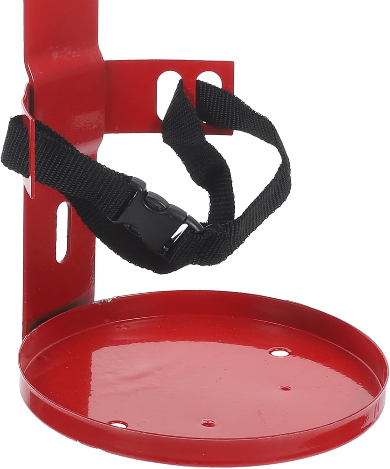 Adjustable Fire Extinguisher Bracket with Thickened Straps Wall Mount Holder Compatible with Models for Home Office Classroom Vehicle and Boat Secure Storage