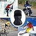 KOOYU Balaclava Ski Mask Motorcycle Full Face Mask Neck Gaiter Hood Mask (Black)