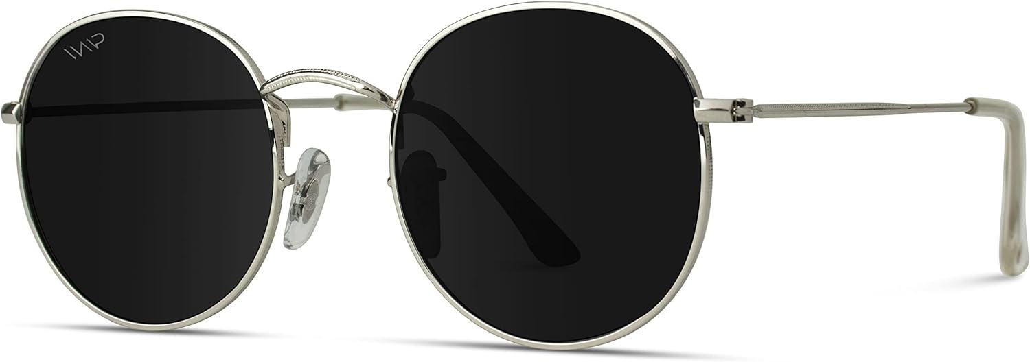WearMe Pro - Reflective Lens Round Trendy Sunglasses - Image 3