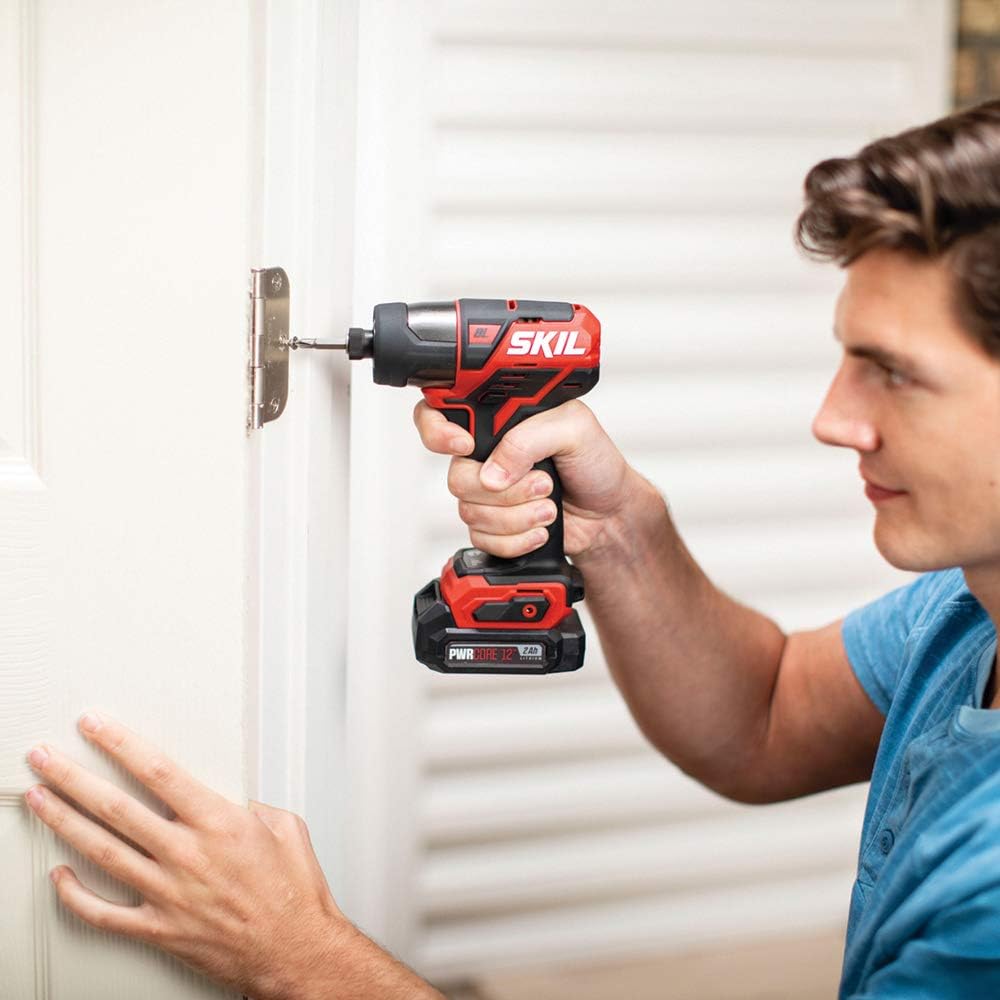 Super Cheap 🛒 SKIL PWRCore 12 Brushless 12V 1/4 Inch Hex Cordless Impact Driver, Bare Tool - ID574401