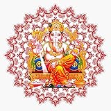 Spiritual Ganesha Mandala Sticker Vinyl Bumper Sticker Decal Waterproof 5'