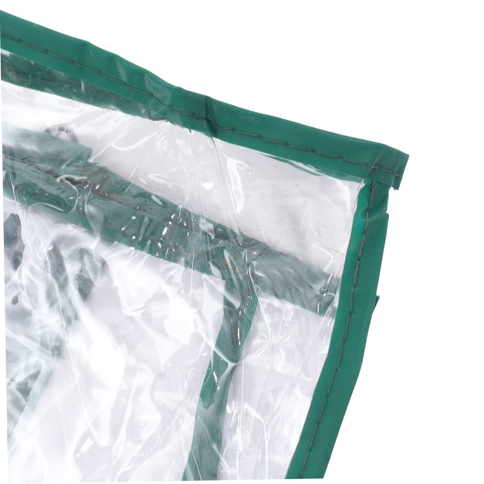 VANZACK Cubierta Protectora de Invernadero de 3 Niveles para Flores y Plantas Jóvenes, Material Pvc Resistente, Fácil de Almacenar, Adecuado para Jardín y Patio Trasero