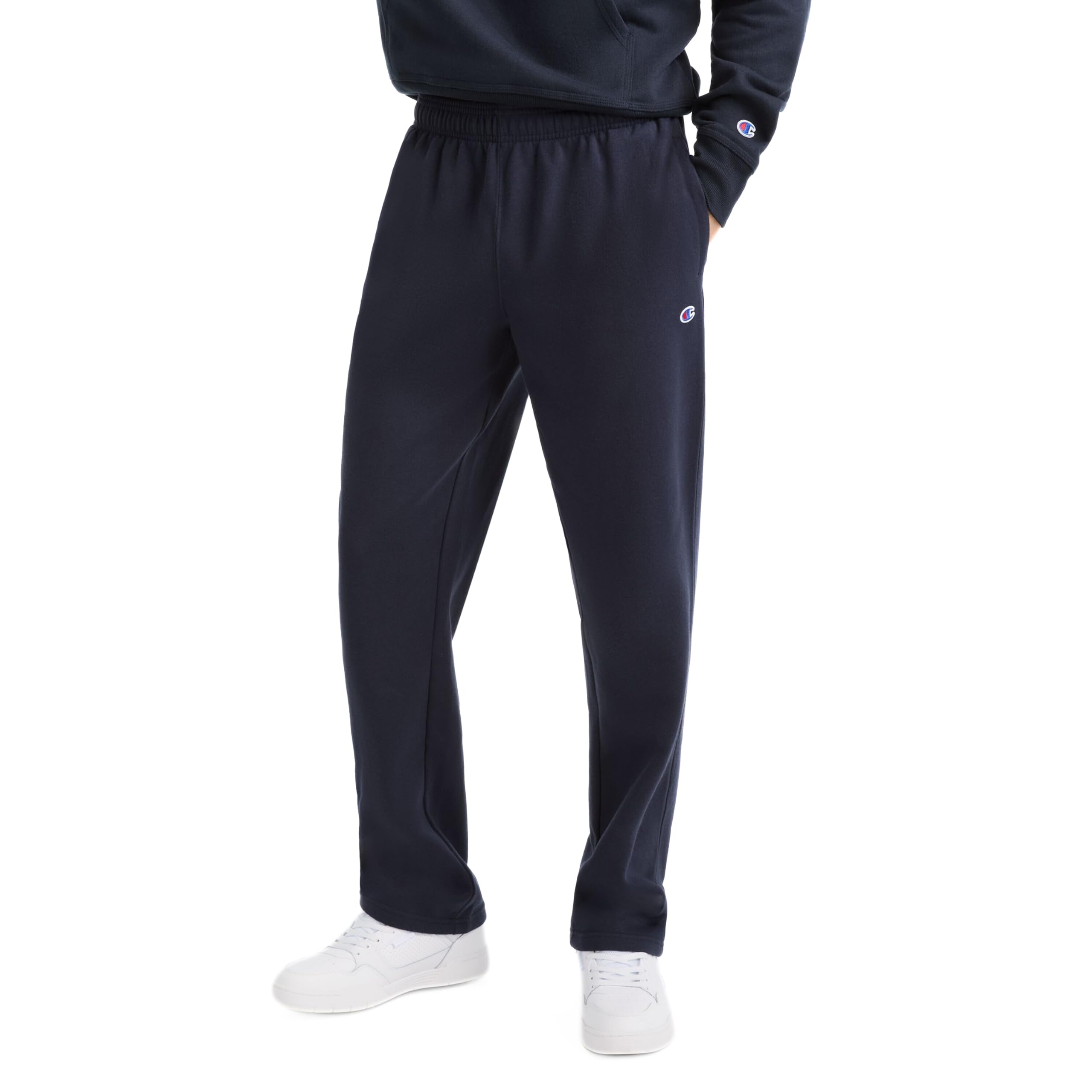 Champion Sweatpants, Powerblend, Fleece Open-Bottom Sweatpants For Men (Reg. Or Big & Tall) - Pantalones Hombre