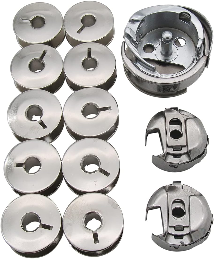 ckpsms KUNPENG -1 Set HPF-480 1PCS+BC-PF9076-NBL 2 PCS+9033S 10PCS Rotary Hook&Bobbin Cases&Bobbins FIT for PFAFF 461~469,461-900~469-900,481~489