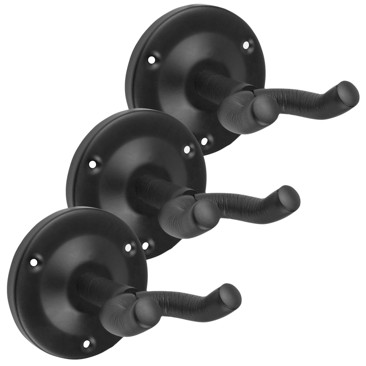TIGER – Soporte de pared para ukelele (3 unidades)