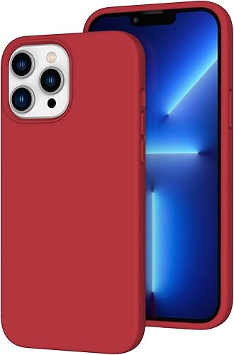 Miniatura 1 de K TOMOTO Funda compatible con iPhone 13 Pro Max para mujer, protección contra caídas antihuellas arañazos a prueba de golpes, funda de silicona