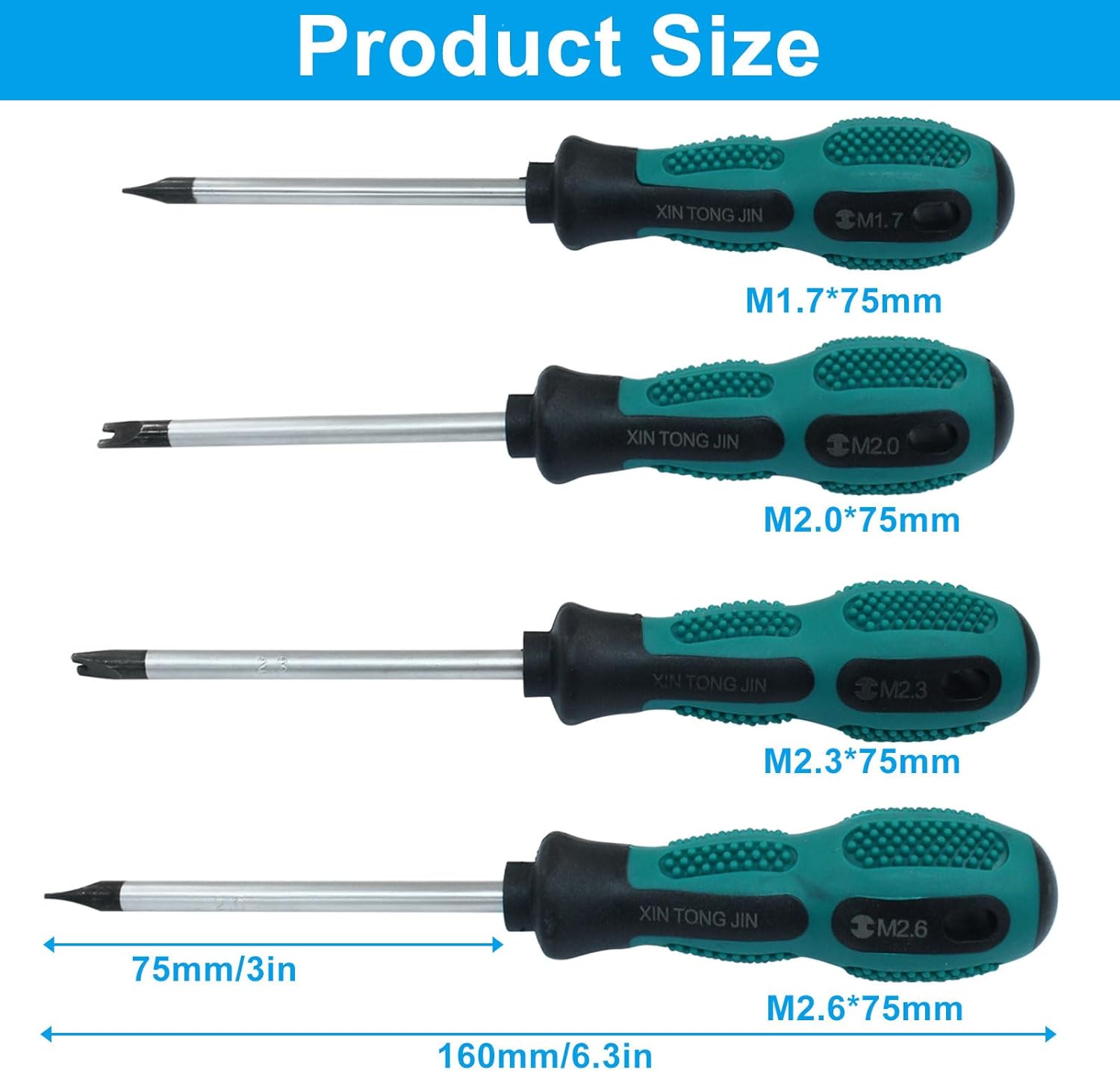 U Fork Screwdriver Sets, 4pcs U Type Screwdriver U Shaped Screwdriver Multifunctional Hand Tool Screwdriver Set
