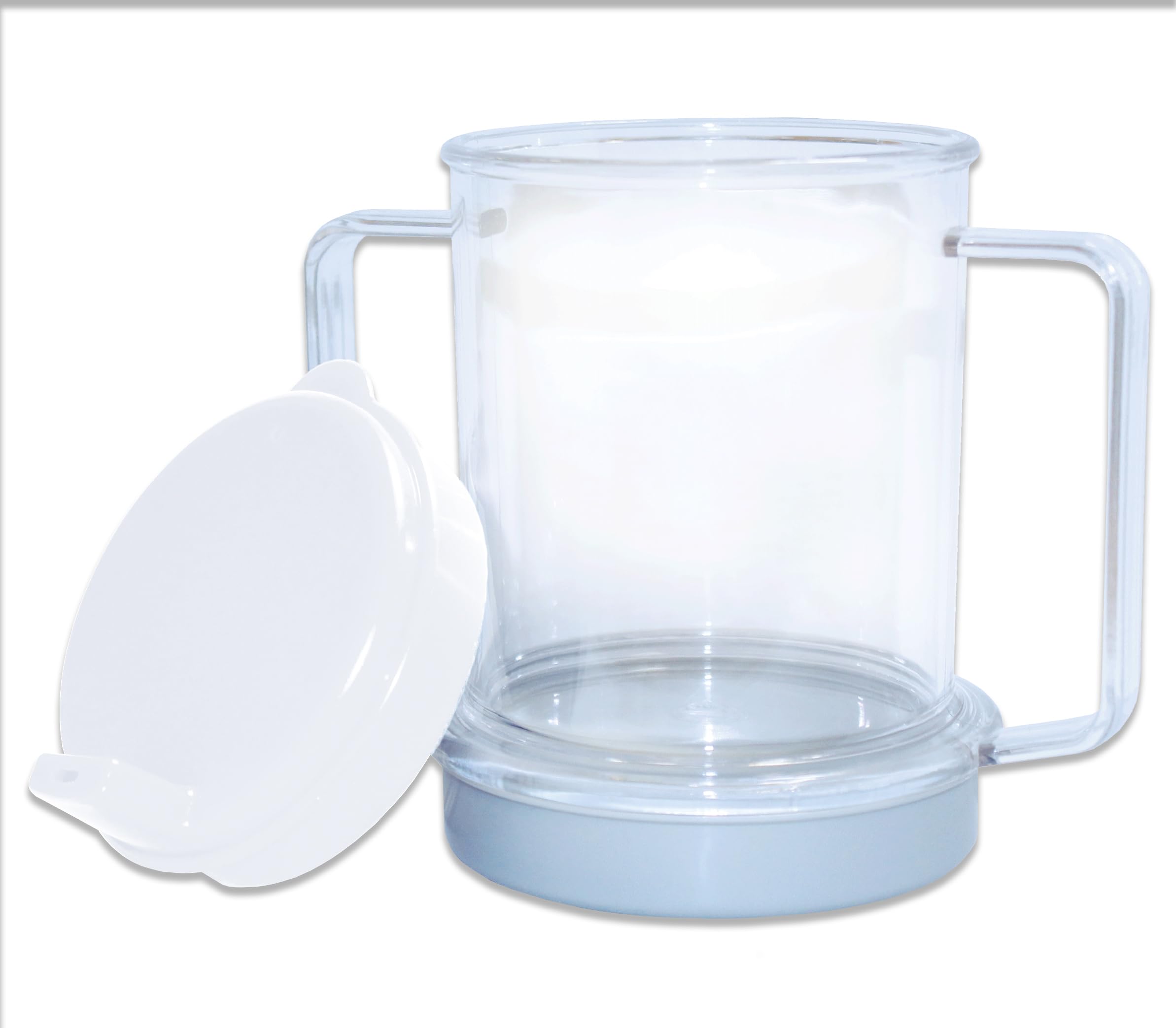 Amazon.com: Rehabilitation Advantage Clear Spouted Cup with Two
