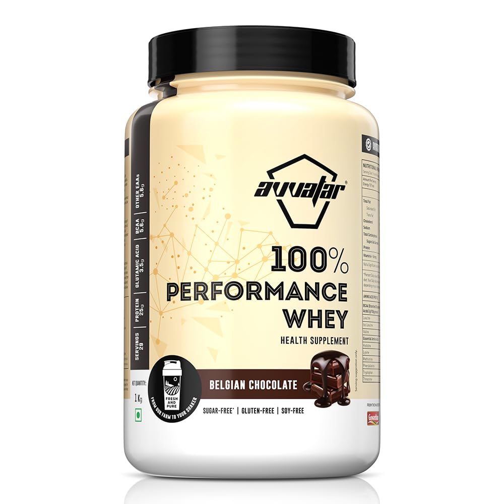 avvatar PERFORMANCE WHEY PROTEIN | 2Kg | Cold Coffee Flavour | 25g Protein | 57 Servings — Amazon image 16