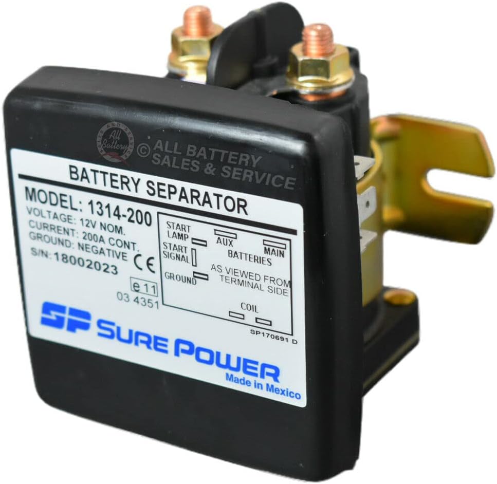 Sure Power 1314200 Uni-Directional Battery Separator