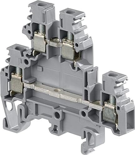 50 Terminal Blocks, Feed Through, Double Deck, ABB 1SNA115271R2200