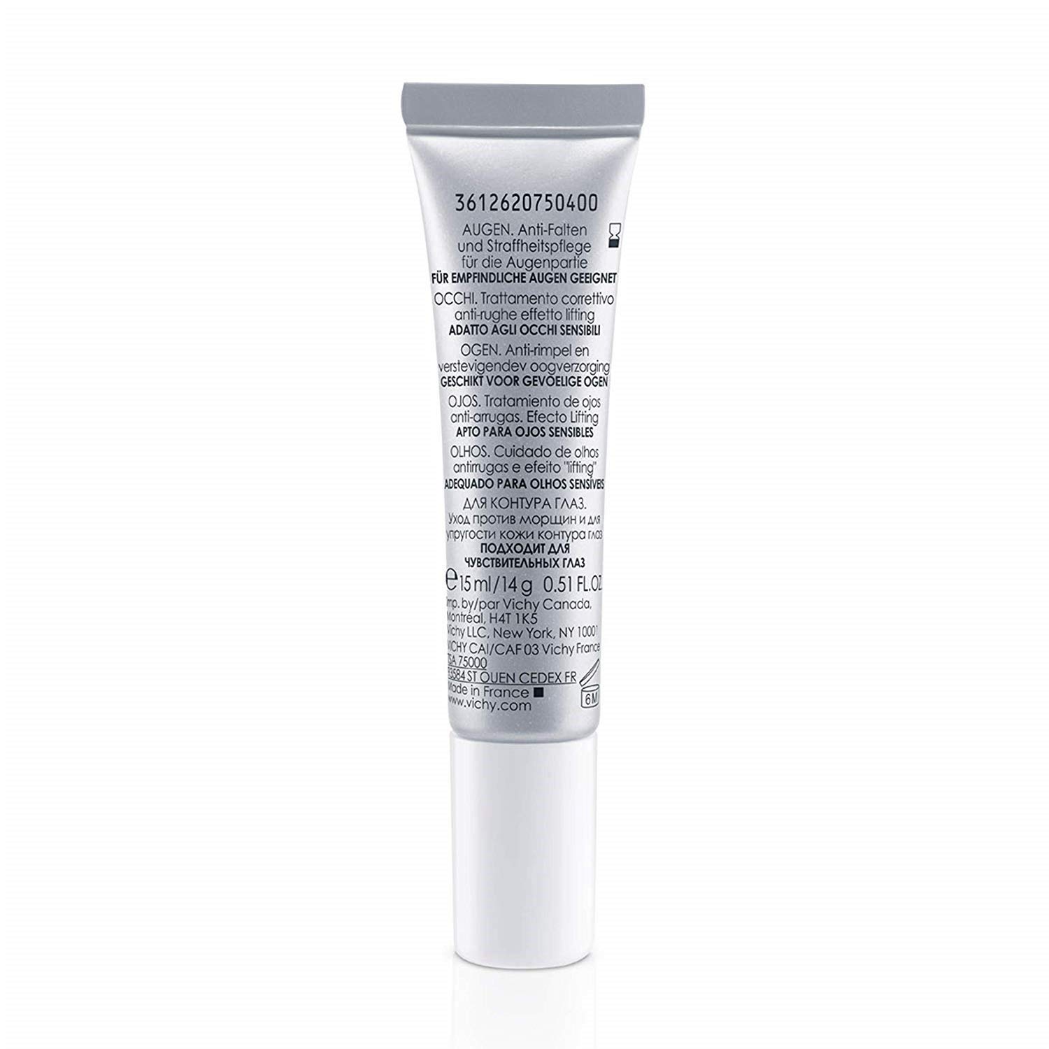 Vichy LiftActiv Supreme Anti Wrinkle Eye Cream, Firming Eye Cream with Caffeine for Dark Circles & Puffiness, Ophthalmologist Tested : Beauty & Personal Care