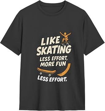 Classic Cotton Crew Neck T-Shirt Unisex Casual Tee Minimal Effort. Maximum Vibes Shirt