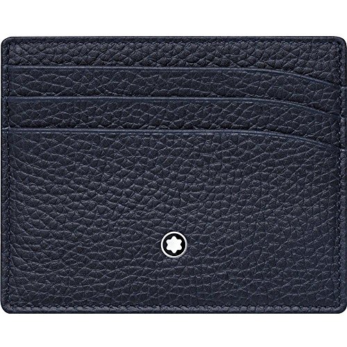 Montblanc Meisterstuck Men's Small Leather Pocket Card Holder 6CC 116743