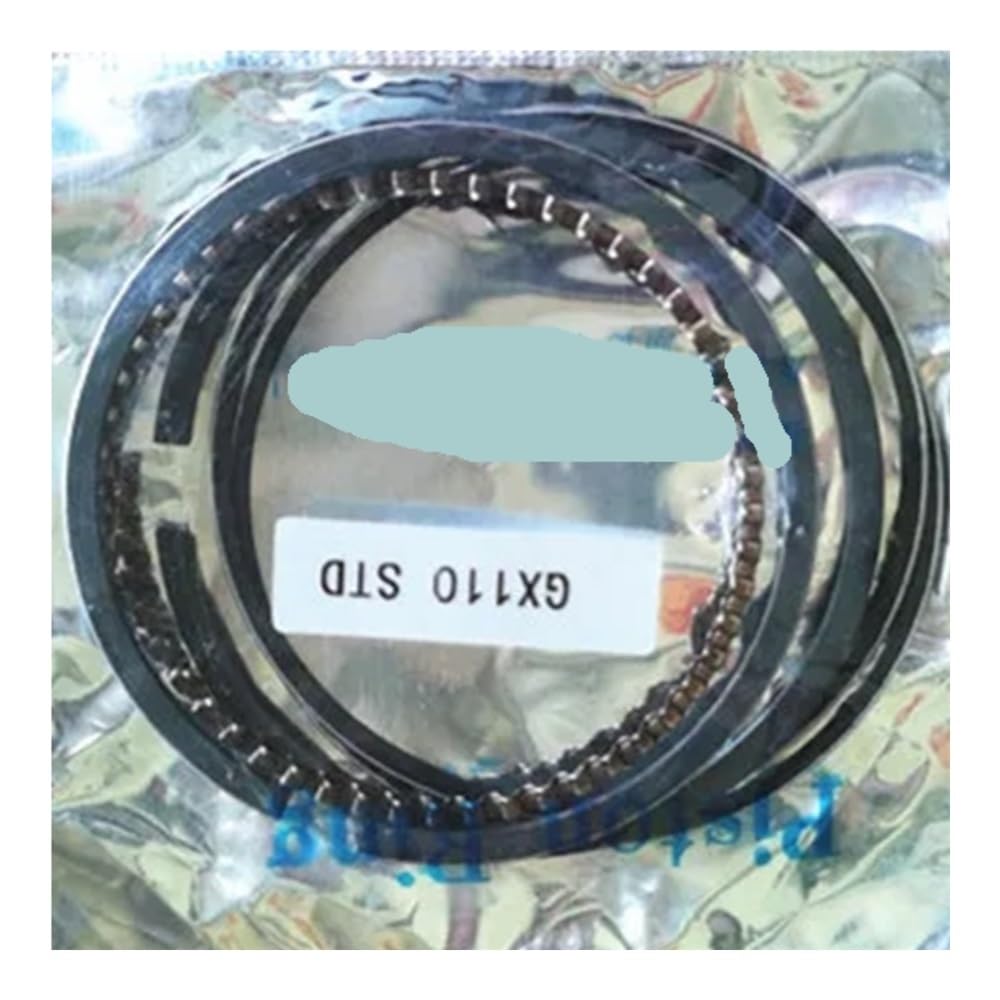 Ctybvm One Color 57Mm Piston Ring Set Suitable For Gx110 F401 4Hp Eg2200 2Kw Generator Tiller Water Pump 13010-Ze0-013
