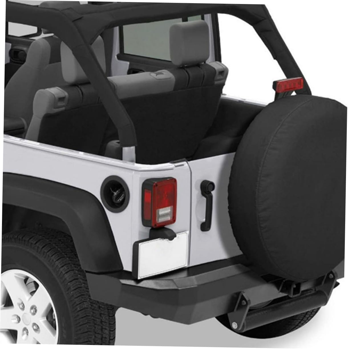 Cabilock 2pcs Tire Cover Wheel Protector for Rv and Trailer Easy to Install and Stylish Spare Tire Cover for Camping and Travel