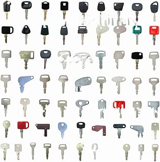 Ultimate Master Excavator 64 Key Set for Caterpillar Komatsu Hitachi Deawoo JCB Bobcat Yanmar John Deere Kubota T250 5P8500