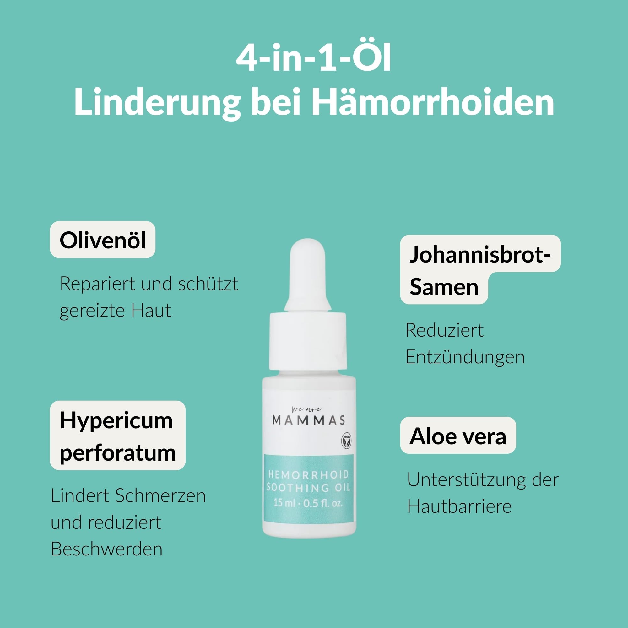 Hämorrhoiden Wochenbett Set – Peri Flasche + Intimschaum mit Präbiotika + Pflegeöl – Sanfte Intimpflege nach Geburt & Schwangerschaft – Pflanzliche Formel – Kühlend & Beruhigend – We are mammas