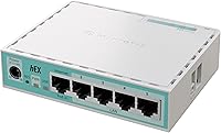 Vista 1 de Mikrotik - Router hEX de 5 puertos Gigabit 512Mb RAM (E50UG)