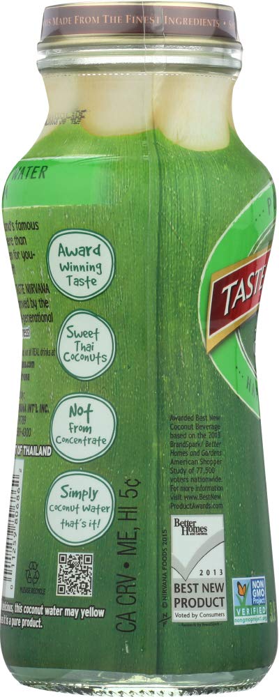 Taste Nirvana Coconut Water - Original - 9.5 oz - 12 pk