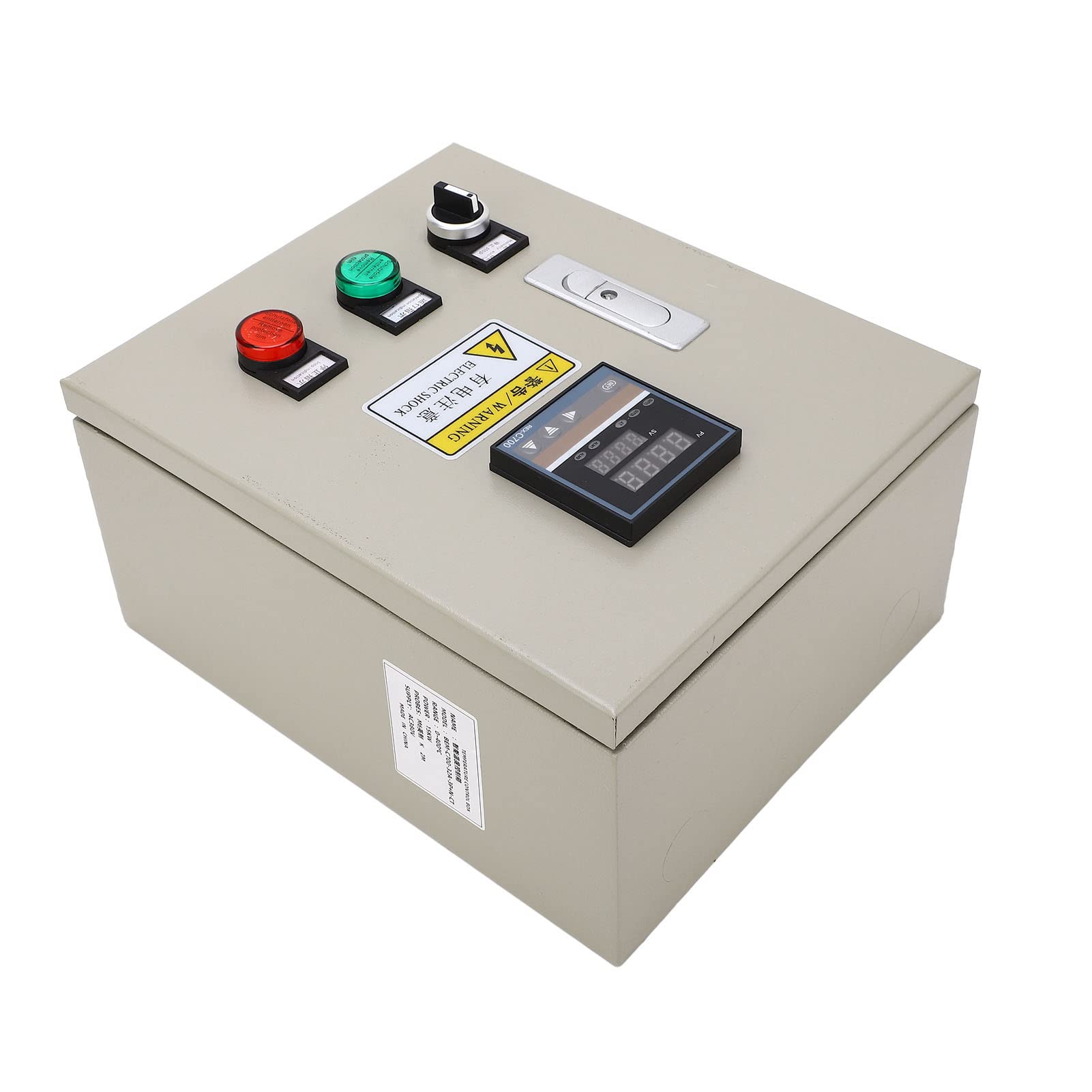 AMONIDA Controlador de Temperatura PID Inteligente de 15kW para Aplicaciones de Calefacción Industrial, Caja de Termostato de Alta Precisión, Unidad de CA de 380V