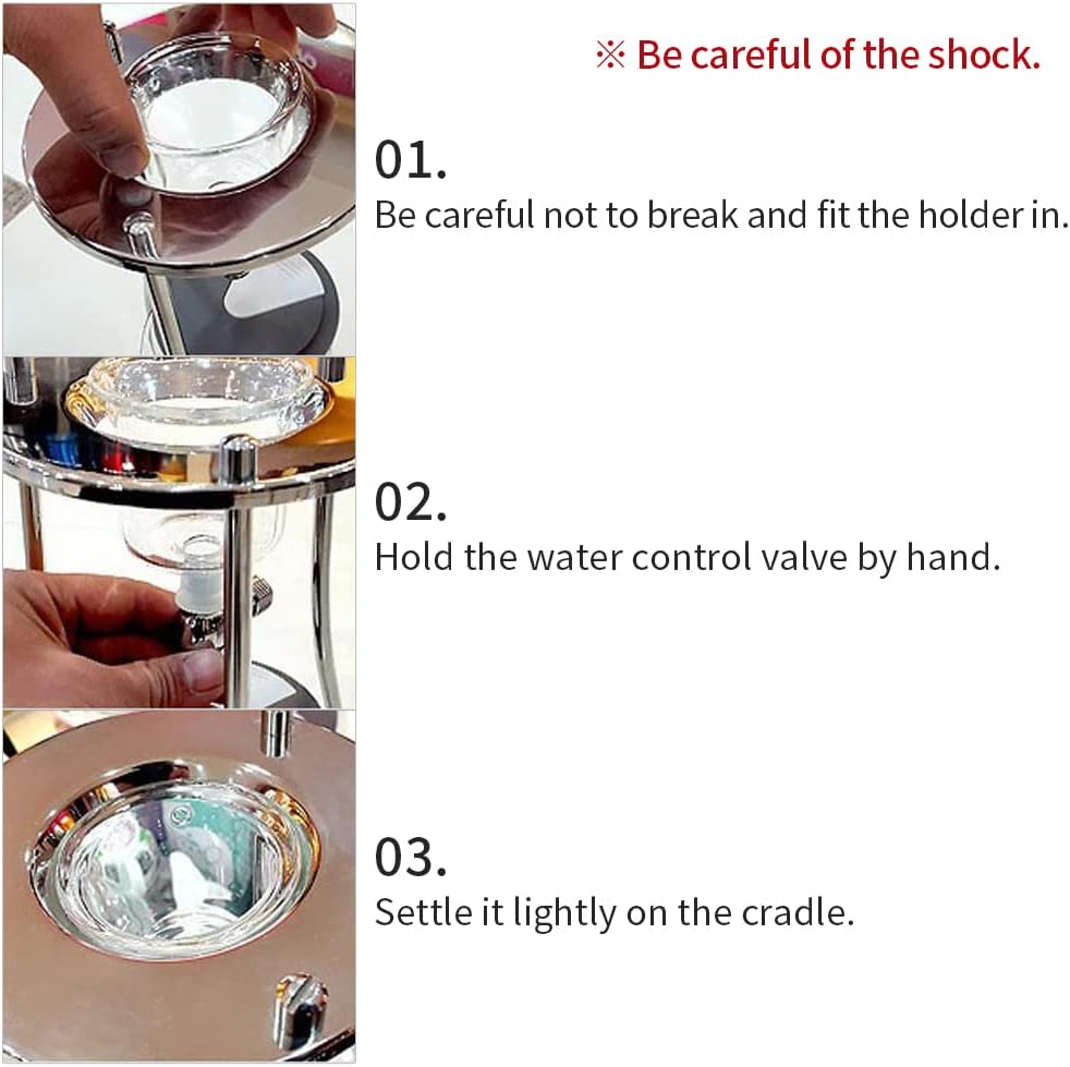 Cold Brew Dutch Coffee Maker Hand Drip SET 40 oz