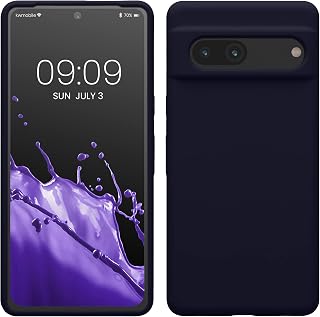 kwmobile telefoonhoesje compatibel met Google Pixel 7 hoesje - Zachte case voor smartphone - Back cover in deep ocean