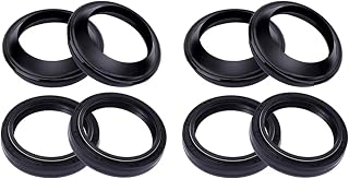 41x53x8/11 41 * 53 Front Fork Suspension Damper Oil Seal 41 53 Dust Cover for T.rium/ph STREET TRIPLE 675R 2008 STREET TWIN 900 2016 (Color : 4pcs seal 4pcs cover), VICIYOO150