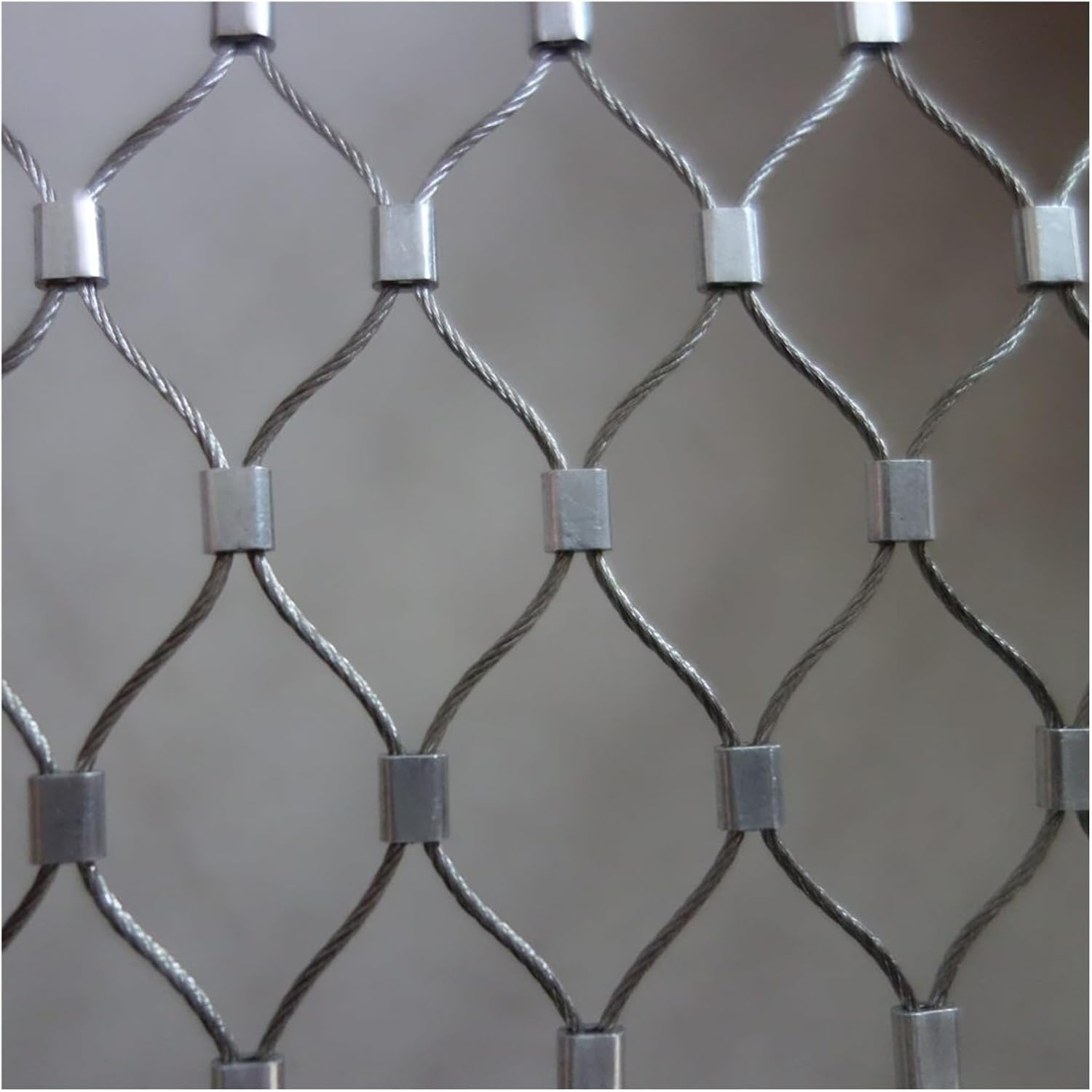 Sturdy Stainless Steel Safety Net, 1.5mm Wire Diameter 304 Stainless Steel Mesh for DIY Garden Decor, Size 4x6m (Color: 10cm) - Durable & Weather-Resistant Outdoor Solution