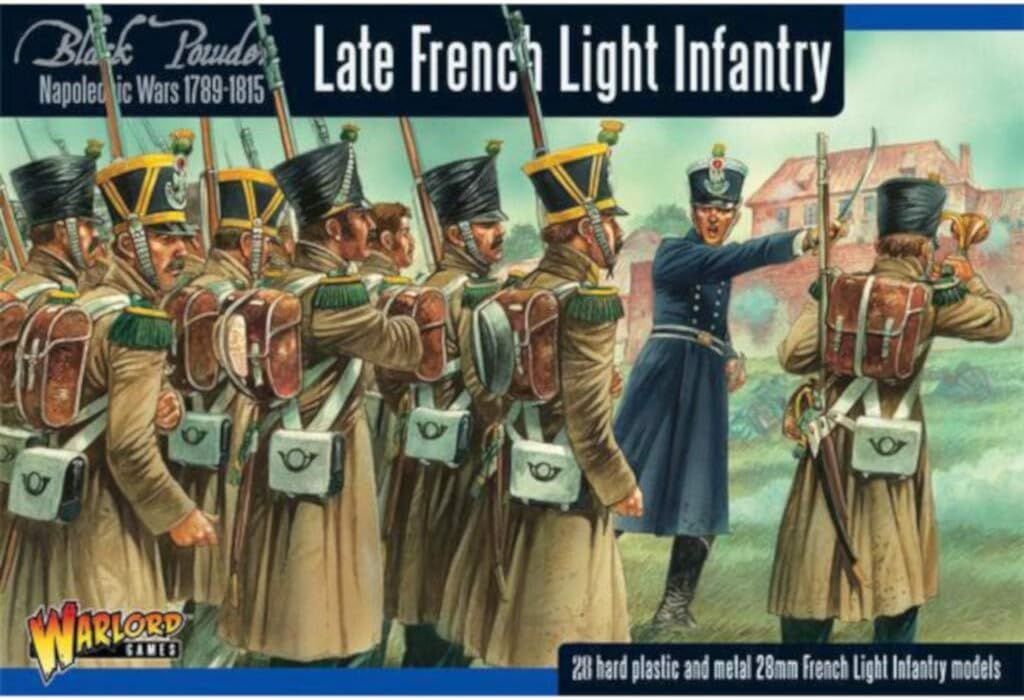 Warloard Games Black Poudor: Late French Light Infantry