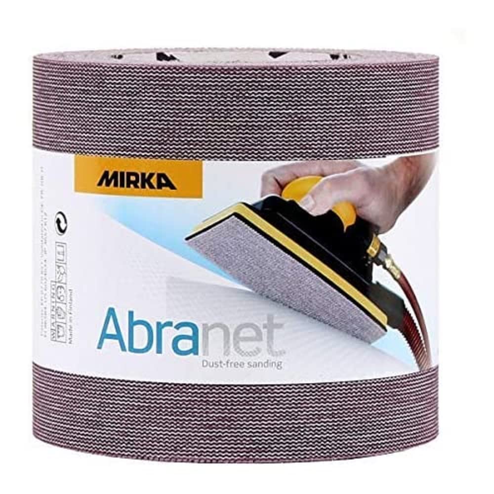 Mirka Abranet abrasive roll 115 mm x 10 m Grit P150 Hook & Loop