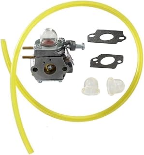 HURI Carburetor Gasket Primer Bulb Fuel Line for MTD Cub Cadet BC210 BC280 CC212 CS202 SS270
