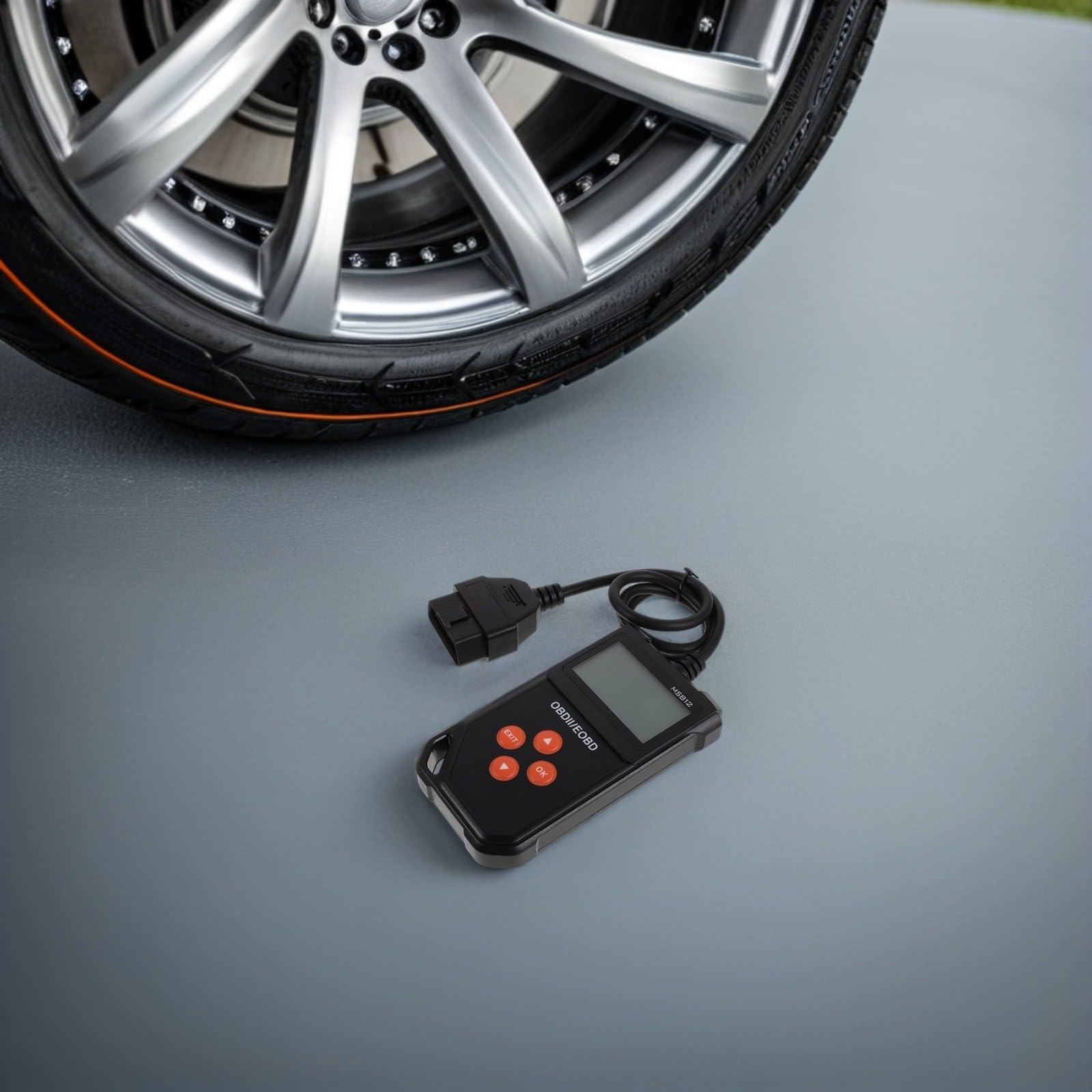 SHINEOFI Scanner Diagnostico Auto per Suv e Truck Monitoraggio Dati in Reale e Funzionamento Semplice in Plastico e Lega per Meccanici e Appassionati