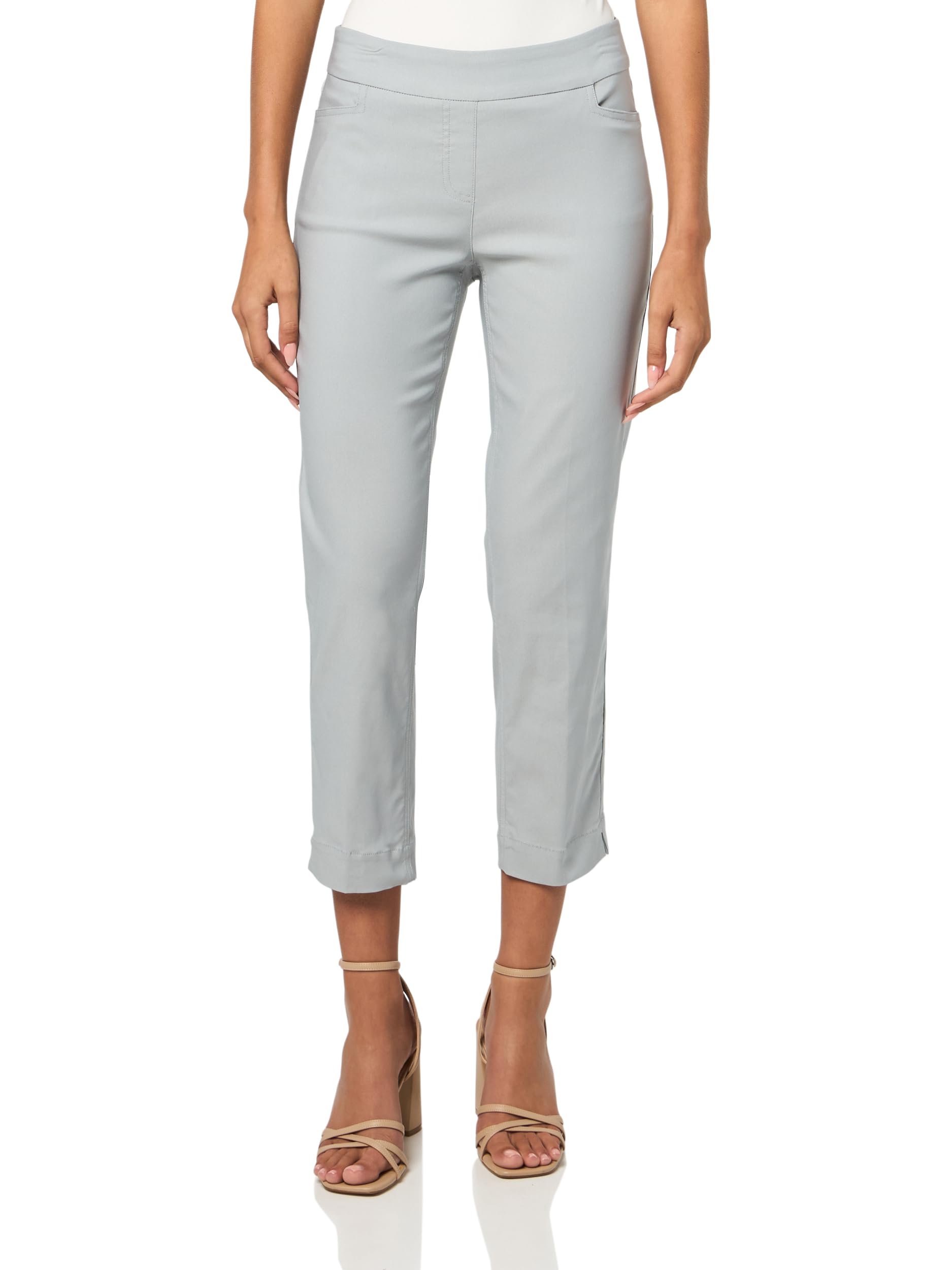 Pull-On Crop Pant with Real Front and Back Pockets