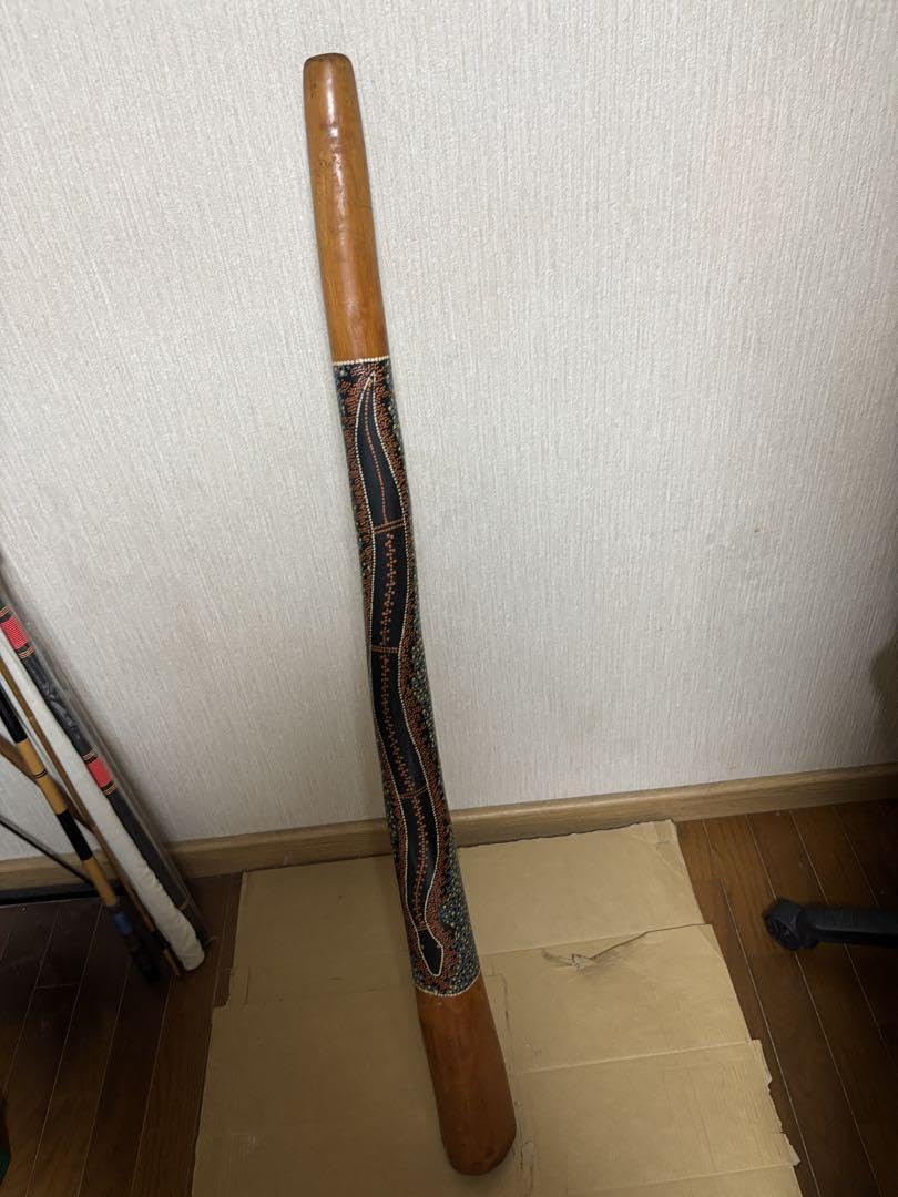 Amazon.co.jp: オーストラリア製 ディジュリドゥ 130cm アボリジナル 