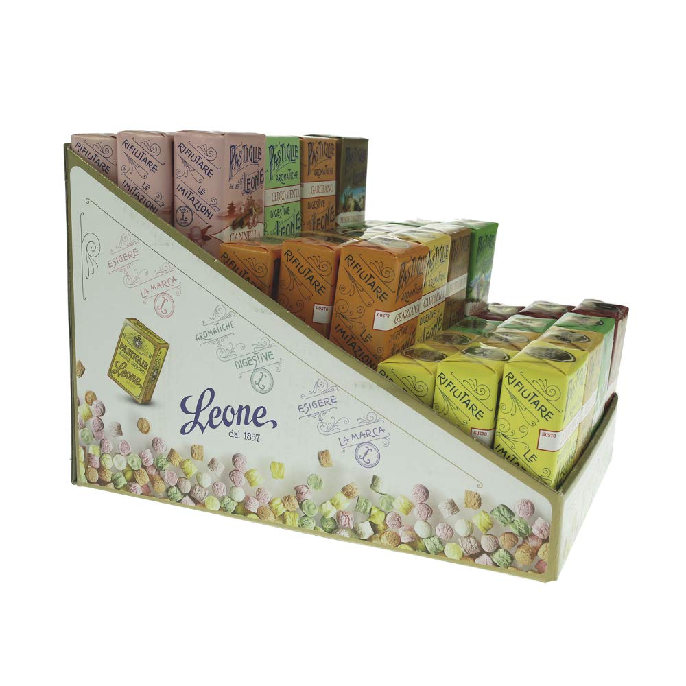 Leone Confezione Pastiglie Miste Dissetanti 54 x 30gr.